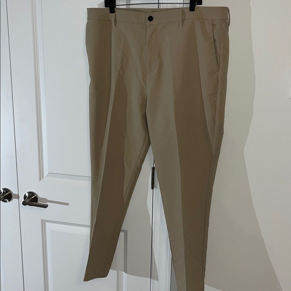 Beige Tan Travel Banana Republic Security Side & Rear 5 Pocket Pants 40 x 30